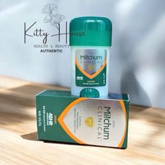 Lăn khử mùi Mitchum Clinical 48 Giờ Powder Fresh cho Nam và Nữ - Kiểm Soát Mồ Hôi Hiệu Quả 45g