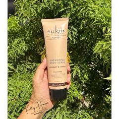 Tẩy tế bào chết Body Sukin Energisinh Body Scrub With Coffee & Coconut 200ml
