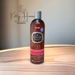 Dầu Gội và Dầu Xả HASK Keratin Protein 355ml - Phục Hồi Tóc Mềm Mượt, Giảm Xoăn Rối, Hương Hoa Trái Cây