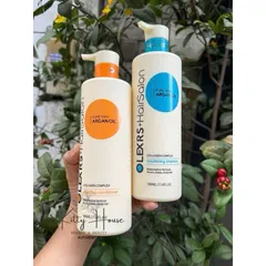Bộ Dầu Gội và Dầu Xả Olexrs Hair Salon Argan Oil 500ml - Giảm Rụng Tóc, Phục Hồi Tóc Hư Tổn, Chính Hãng, Cho Nam Nữ