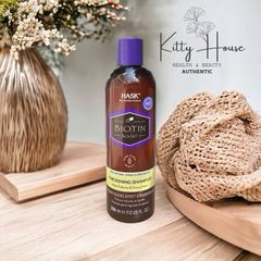 Dầu Gội Hask Biotin Boost 355ml - Tăng Cường Mọc Tóc, Ngăn Rụng Tóc, Collagen & Coffee Cho Tóc Khỏe Mạnh, Chăm Sóc Tóc Mỏng