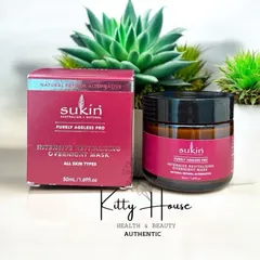 Mặt Nạ Dưỡng Da Ban Đêm Sukin Purely Ageless Pro - Giúp Da Săn Chắc, Mờ Nếp Nhăn, Chống Lão Hóa 50ml