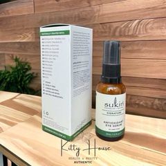 Serum Chống Nếp Nhăn Vùng Mắt Sukin Signature Antioxidant Eye Serum 30ml - Giảm Bọng Mắt, Thâm Quầng, Cải Thiện Độ Đàn Hồi Da