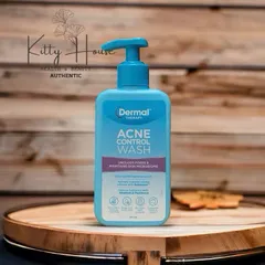 Sữa Rửa Mặt Dermal Therapy Acne Control 175ml - Dầu Rửa Mặt Kiểm Soát Mụn, Giữ Ẩm, Thông Thoáng Lỗ Chân Lông