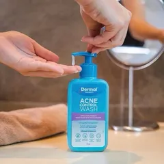 Sữa Rửa Mặt Dermal Therapy Acne Control 175ml - Dầu Rửa Mặt Kiểm Soát Mụn, Giữ Ẩm, Thông Thoáng Lỗ Chân Lông