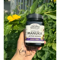 Mật Ong Manuka Health Barnes NPA6+ 500g - Tăng Cường Đề Kháng, Chống Viêm, Giúp Làm Đẹp Da, Hỗ Trợ Tiêu Hóa, Xuất Xứ Úc