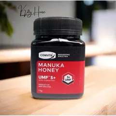 Mật Ong Manuka Comvita Active 5+ Úc 250g, 500g, 1kg - Tăng Cường Miễn Dịch, Hỗ Trợ Tiêu Hóa và Sức Khỏe Tổng Thể