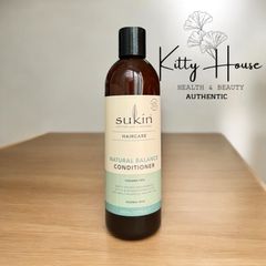 Bộ Dầu Gội và Dầu Xả Sukin Natural Balance 500ml - Chăm Sóc Tóc Tự Nhiên, Hương Quýt và Hoa Oải Hương