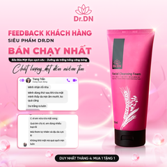 Sữa Rửa Mặt Gạo Dr.DN 180ml - Dưỡng Sạch Da Mềm Mại, Phù Hợp Với Da Nhạy Cảm, Tặng Khăn Tẩy Trang 2in1