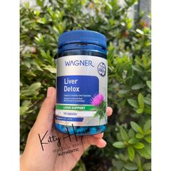 Viên Uống Bảo Vệ Gan Wagner Liver Detox 100 Viên - Hỗ Trợ Chức Năng Gan Khỏe Mạnh & Giải Độc Tự Nhiên