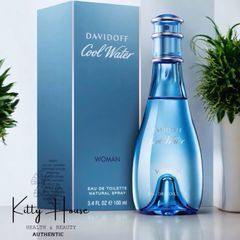 Nước hoa nữ Davidoff Cool Water Woman EDT 100ml - Hương hoa tươi mát, thanh lịch và gợi cảm cho phái đẹp
