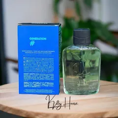 Nước hoa nam Playboy Generation 100ml - Hương trái cây tươi mát với hoa oải hương và da thuộc, lưu hương lâu suốt 4 giờ