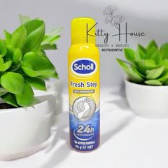 Xịt khử mùi hôi chân Scholl Fresh Step Foot Spray 24 giờ 96g
