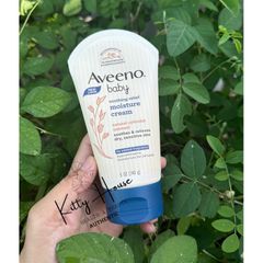 Kem Dưỡng Ẩm Aveeno Baby Cho Da Nhạy Cảm 140g - Chiết Xuất Yến Mạch, Không Mùi, Dưỡng Da Mềm Mại, An Toàn Cho Bé