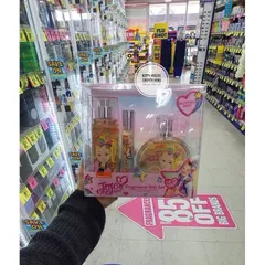 Set Nước Hoa Jojo Siwa Cho Bé Gái - Hương Ngọt Ngào Kẹo, Bộ 3 Chai Xịt 50ml, Lăn 15ml, Xịt Body 100ml