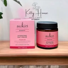 Kem Dưỡng Da Ban Ngày Sukin Rosehip 120ml - Giúp Làm Sáng, Căng Mịn, Chống Lão Hóa, Phù Hợp Với Mọi Loại Da