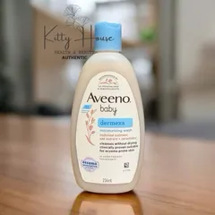 Sữa Tắm Aveeno Baby Dermexa 236ml - Giảm Ngứa, Dưỡng Ẩm Da Nhạy Cảm, Chàm, Eczema Cho Bé, An Toàn, Không Chứa Paraben