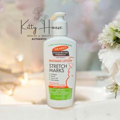 Kem bôi giảm rạn da Palmer's Cocoa Butter 250ml - Lotion massage cho bà bầu, ngăn ngừa và cải thiện vết rạn da hiệu quả.
