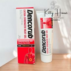 Kem xoa bóp Dencorub Heat 100g - Gel giảm đau, chăm sóc cơ bắp hoàn hảo cho vận động viên và người chơi thể thao