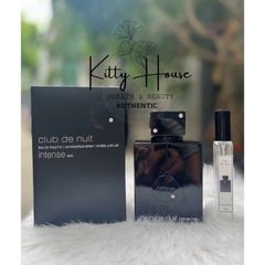 Nước hoa chiết nam Armaf Club De Nuit Intense Man 10ml - Hương chanh, dứa, hoa nhài, hương liệu quyến rũ cho phái mạnh