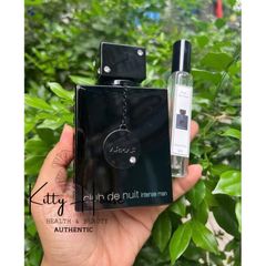 Nước hoa chiết nam Armaf Club De Nuit Intense Man 10ml - Hương chanh, dứa, hoa nhài, hương liệu quyến rũ cho phái mạnh