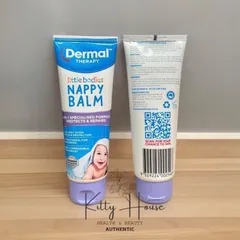 Kem Bôi Chống Hăm Da Hữu Cơ Dermal Therapy Little Bodies Nappy Balm 100g - An Toàn Cho Da Nhạy Cảm Của Bé