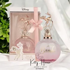Nước hoa cho bé gái Disney Bambi Eau de Toilette 100ml - Hương thơm ngọt ngào, dễ thương, quà tặng hoàn hảo cho các công chúa