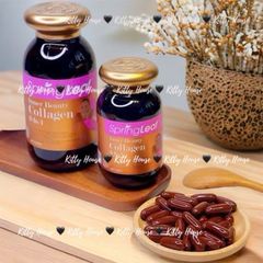 Viên uống Collagen 6 in 1 Spring Leaf Inner Beauty lọ 90 viên và 180 viên