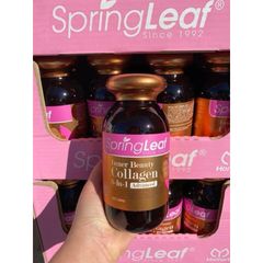 Viên uống Collagen 6 in 1 Spring Leaf Inner Beauty lọ 90 viên và 180 viên