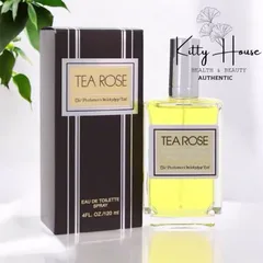 Nước hoa nữ Tea Rose Eau de Toilette 120ml - Hương hoa hồng thanh lịch, ngọt ngào và lãng mạn cho phái đẹp