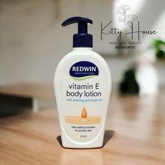 Kem Dưỡng Da Redwin Vitamin E & Tinh Dầu Anh Thảo 400ml - Dưỡng Ẩm, Làm Mềm Da An Toàn Cho Mọi Loại Da