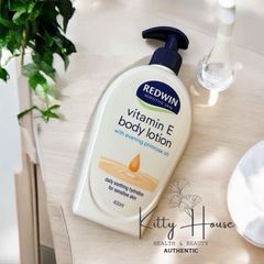 Kem Dưỡng Da Redwin Vitamin E & Tinh Dầu Anh Thảo 400ml - Dưỡng Ẩm, Làm Mềm Da An Toàn Cho Mọi Loại Da