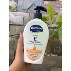 Kem Dưỡng Da Redwin Vitamin E & Tinh Dầu Anh Thảo 400ml - Dưỡng Ẩm, Làm Mềm Da An Toàn Cho Mọi Loại Da