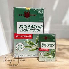 Dầu Khuynh Diệp Eagle Brand 30ml - Tinh Dầu Xông Phòng Chăm Sóc Sức Khỏe, Giảm Đau Đầu, Ngạt Mũi, Thư Giãn Tinh Thần