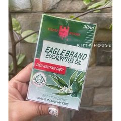 Dầu Khuynh Diệp Eagle Brand 30ml - Tinh Dầu Xông Phòng Chăm Sóc Sức Khỏe, Giảm Đau Đầu, Ngạt Mũi, Thư Giãn Tinh Thần