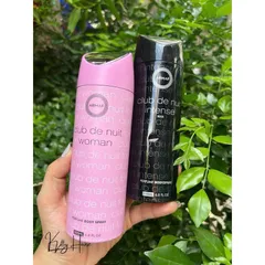 Xịt Thơm Club De Nuit 200ml cho Nam & Nữ - Hương Sang Trọng, Lôi Cuốn, Dupe Coco Chanel, Hương Dứa Khói, Lưu Hương Lâu