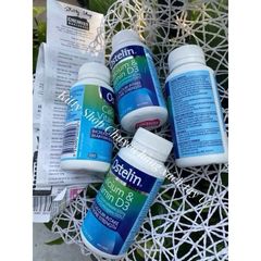 Viên uống bổ sung Canxi Ostelin Calcium & Vitamin D3 130 viên - Hỗ trợ xương chắc khỏe cho mẹ và bé, Vitamin D chống thiếu hụt