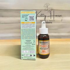 Serum Dưỡng Ban Đêm Garnier Skin Active Vitamin C 30ml - Làm Sáng Da, Chống Lão Hóa, Phù Hợp Mọi Loại Da