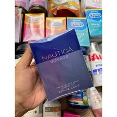 Nước hoa nam Nautica Voyage Eau De Toilette 100ml - Hương táo xanh, hoa sen, phong cách tươi mới, phóng khoáng, gợi cảm cho mùa hè