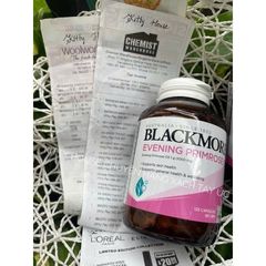 Viên uống tinh dầu hoa anh thảo Blackmores 125 viên - Hỗ trợ cân bằng nội tiết tố và cải thiện sức khỏe phụ nữ