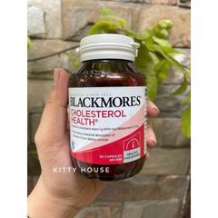 Viên Uống Hỗ Trợ Cholesterol Blackmores Cholesterol Health 60 Viên - Giảm Mỡ Máu, Hỗ Trợ Sức Khỏe Tim Mạch