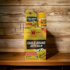 Dầu Cù Là Vàng Eagle Brand AKTiV Balm 40g - Giảm Đau, Chống Viêm, Xua Đuổi Côn Trùng, Hỗ Trợ Thư Giãn
