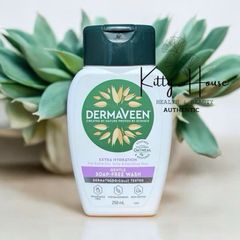 Sữa Tắm và Rửa Mặt Dịu Nhẹ Dermaveen Extra Gentle 250ml - Chuyên Dụng Cho Da Khô, Nhạy Cảm, Không Chất Tạo Mùi, Paraben