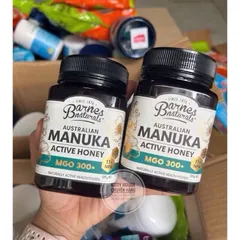 Mật ong Manuka NPA11+ Barnes 500g - Tăng cường sức đề kháng, hỗ trợ tiêu hóa, làm đẹp da, an toàn cho trẻ em từ 1 tuổi.