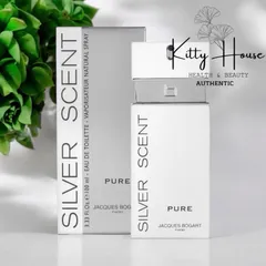 Nước hoa nam Silver Scent Pure Eau de Toilette 100ml - Hương tươi mát, nam tính, lưu hương lâu, hoàn hảo cho mùa hè