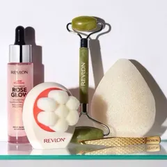 Thanh Lăn Mặt Ngọc Bích Revlon - Cây Lăn Đá Facial Roller Chống Lão Hóa, Se Khít Lỗ Chân Lông, Đắp Mặt, Phù Hợp Mọi Loại Da