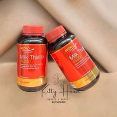 Viên uống giải độc gan Microgenics Milk Thistle 45000 - Bảo vệ và tái tạo tế bào gan, 90 viên