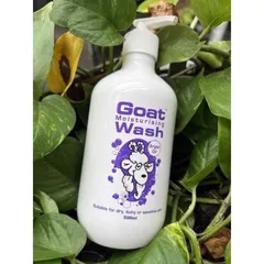 Sữa Tắm từ Sữa Dê Úc Goat Wash 500ml - Dưỡng ẩm, Làm Sạch Da Nhạy Cảm, Mẫn Ngứa với Tinh Dầu Dừa & Mật Ong Manuka
