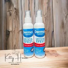 Xịt Khử Mùi Dermal Crystal Therapy 120ml - An Toàn, Không Gây Dị Ứng, Bảo Vệ Tự Nhiên, Chống Mùi Cơ Thể, Thích Hợp Mọi Loại Da