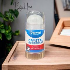 Lăn Khử Mùi Dermal Therapy 120g - Đá Crystallised Alum Tự Nhiên, Không Gây Kích Ứng, Thích Hợp Cho Da Nhạy Cảm
